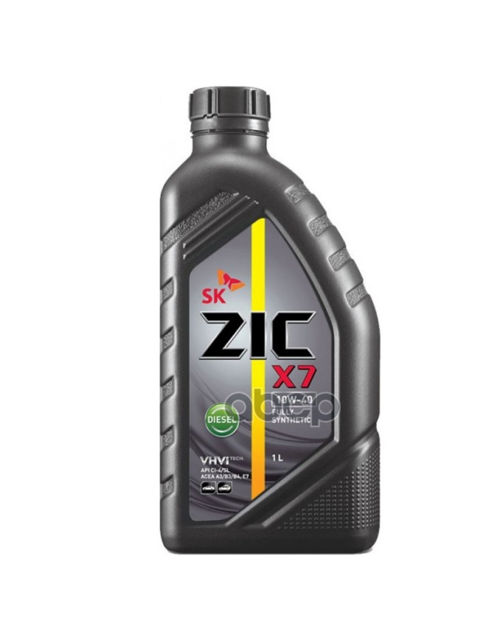 Масло ZIC X7 Diesel 10w40 1л синтетика