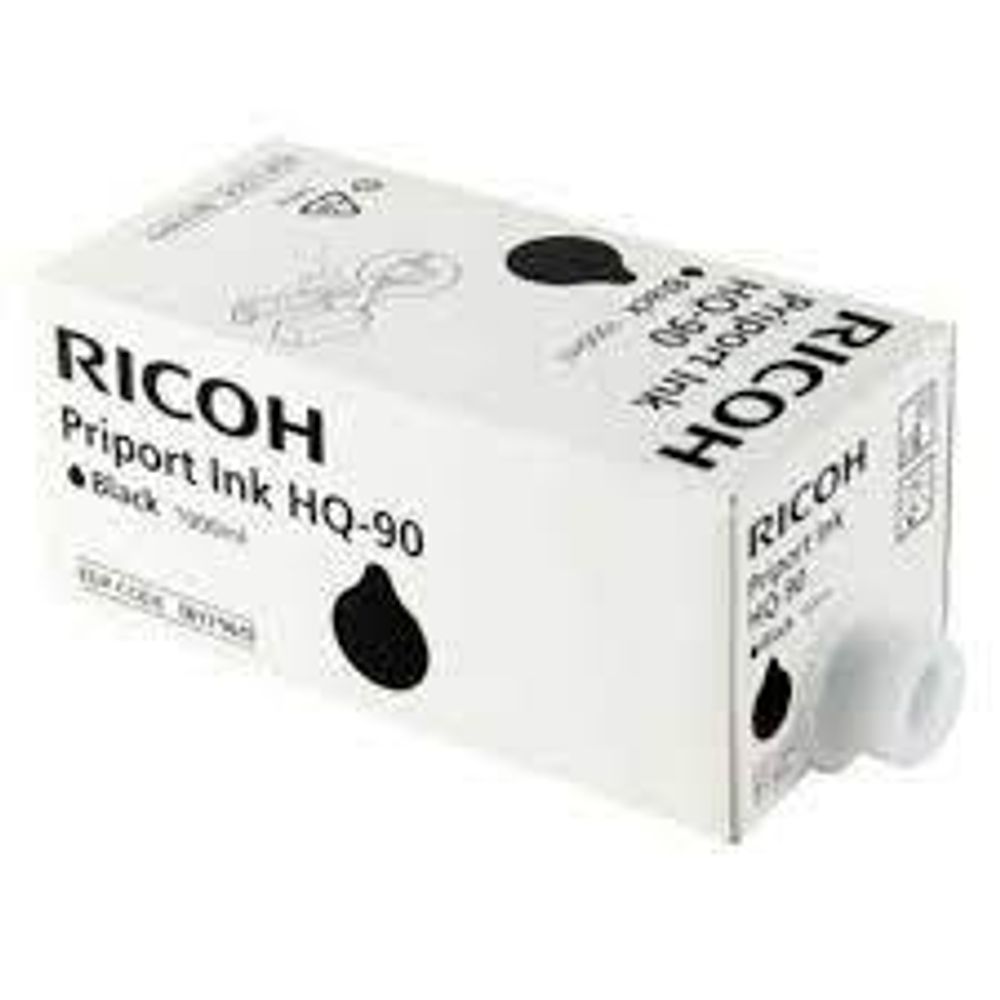 Чернила для дупликатора RICOH тип HQ90 Priport HQ7000 9000/DD6650P черные (817161) 6pcs * 1000ml