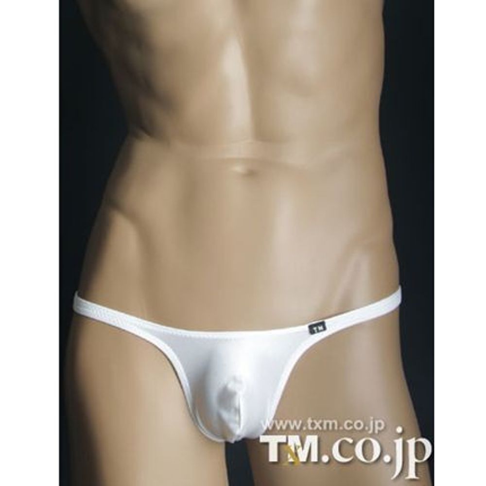 Мужские трусы стринги белые TM Collection TM X1