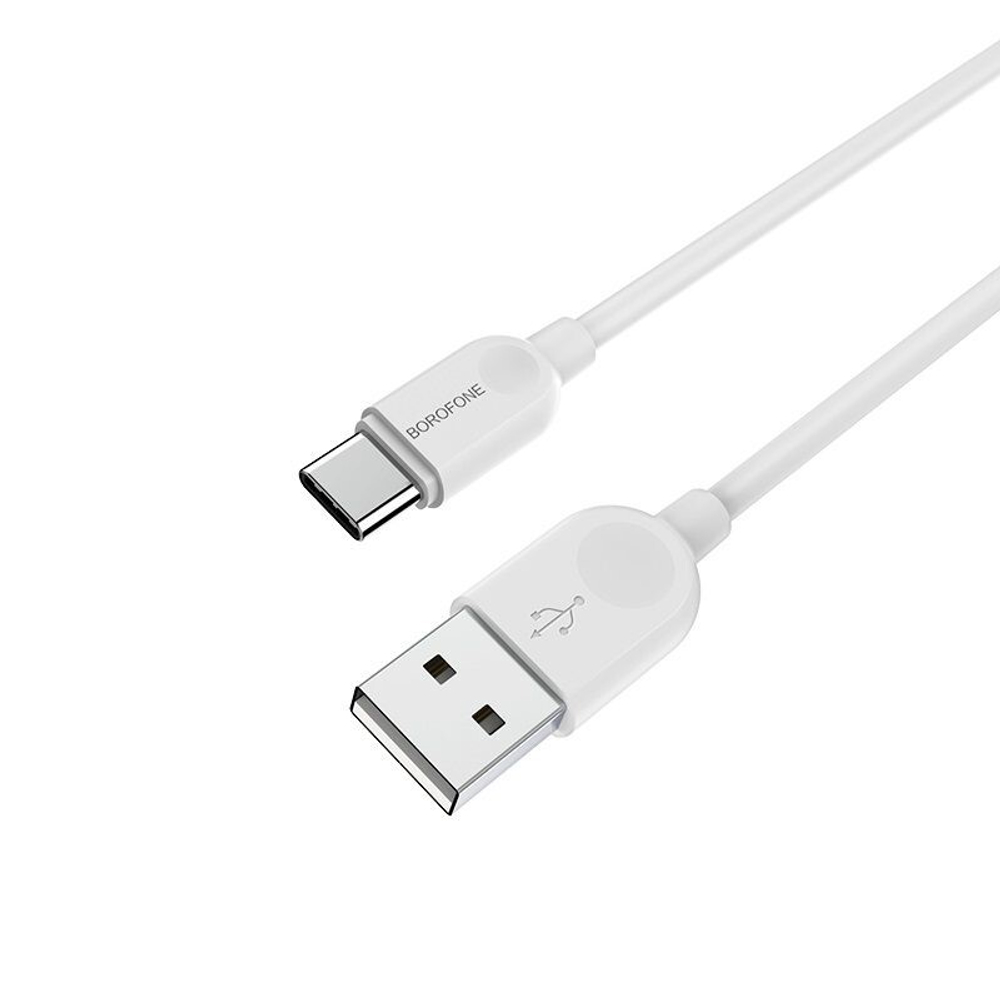 Кабель USB - TypeC BOROFONE BX14 (белый) 1м