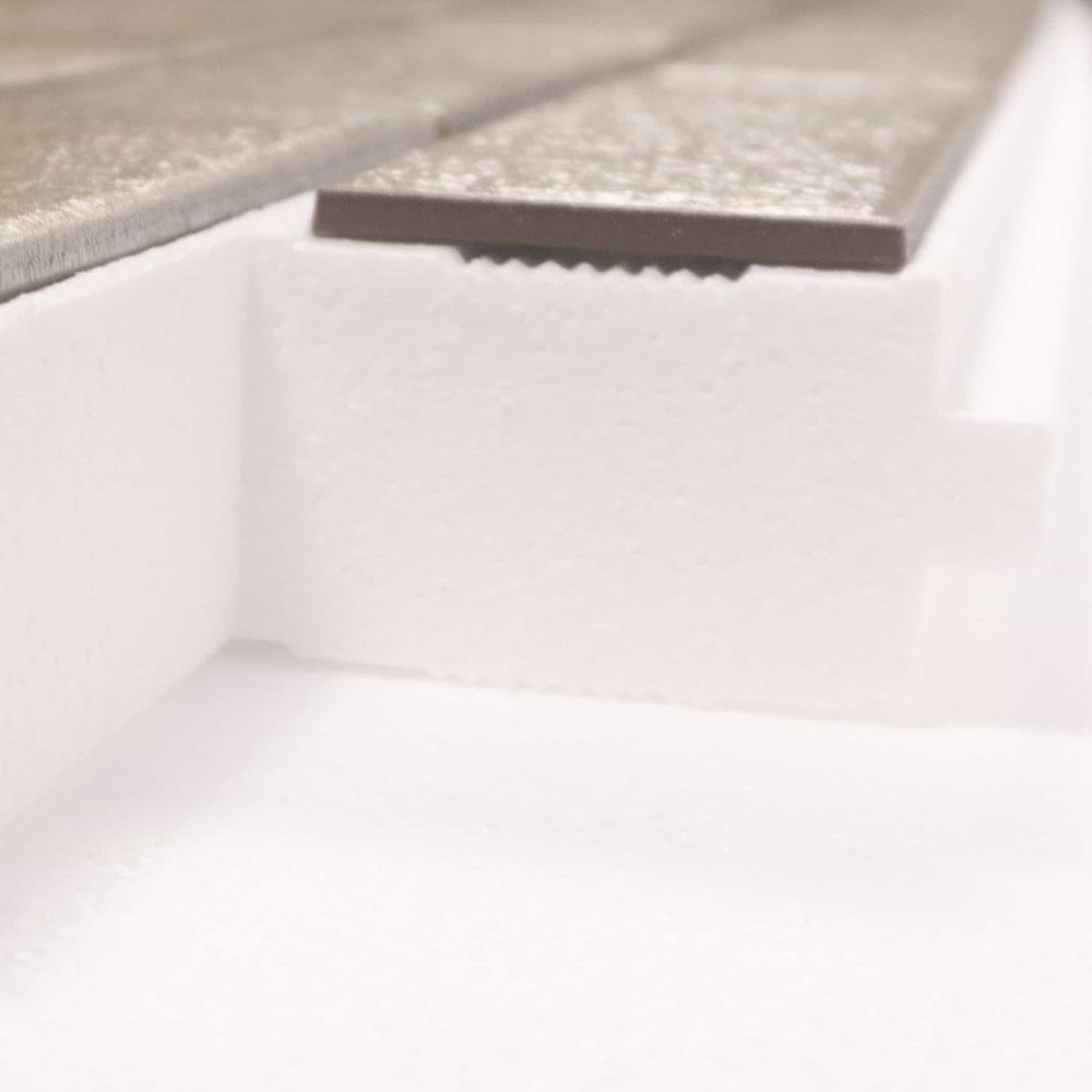 Клинкерная термопанель ППС Керамин Теннесси 2 Светло-бежевый 1020х455 мм