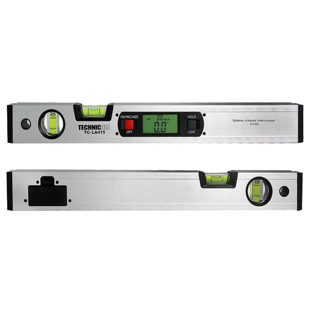 Уровень-угломер электронный с магнитом 415 мм TECHNICOM TC-LA415