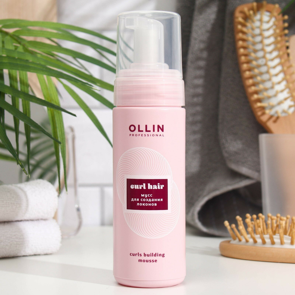 OLLIN CURL HAIR Мусс для создания локонов 150мл / Curls building mousse