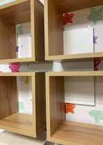 Полка Ион 5 крафт/белый