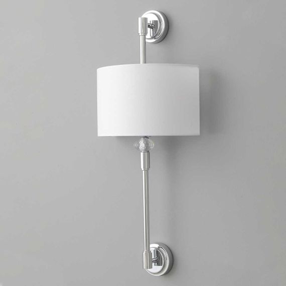 Бра Crystal Lux VINTAGE AP2 CHROME