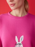 СВИТШОТ ЗАЙКА COOL FUCHSIA