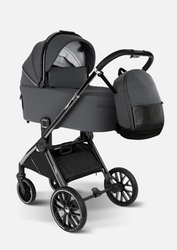 Pituso Коляска 2 в 1 Mayla Luxury Dark Grey