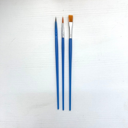 К049 Набор кистей (3 шт. 1Н (без металла), 2Н, 6Н)