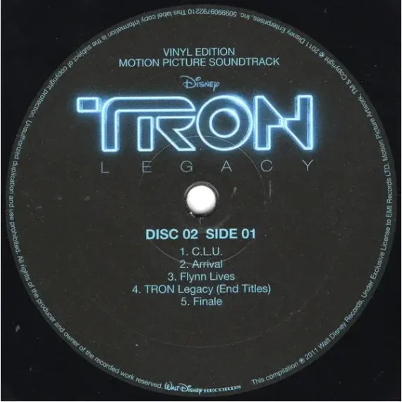 Daft Punk - TRON: Legacy (Vinyl Edition Motion Picture Soundtrack) - 2LP