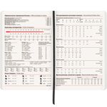 Ежедневник недатированный БОЛЬШОЙ ФОРМАТ 210х297 мм А4, BRAUBERG "Metropolis Ultra", 160 л., черный, 113284