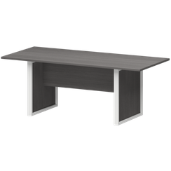 Стол заседаний НТМ-200.90 Лиственница/Белый 2000x900x750 Аргентум-М