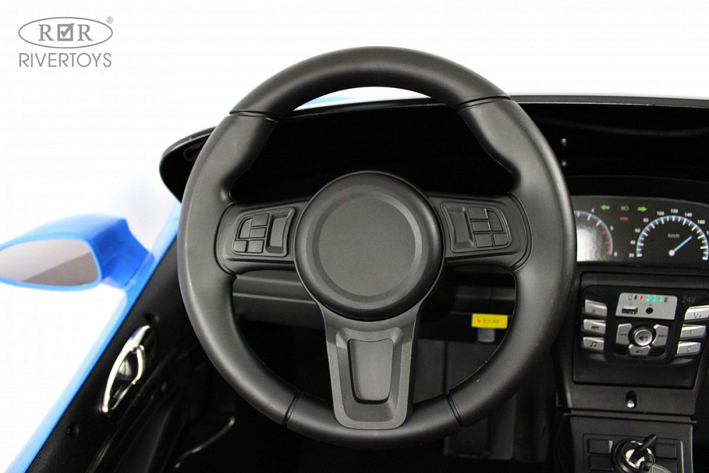 Детский электромобиль RiverToys Porshe Cayman T911TT синий