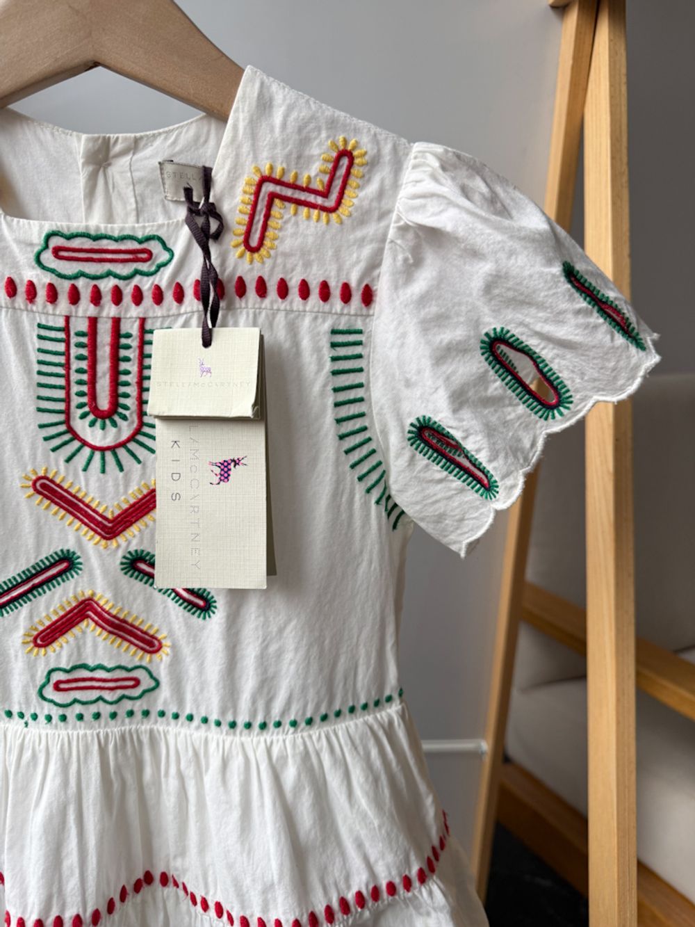 Новое хлопковое платье Stella McCartney, 92