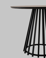 Стол обеденный Daphne 100*75 см темное дерево