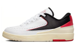 Кроссовки Jordan Air Jordan 2 Low "Black Satin" (Женская размерная сетка)