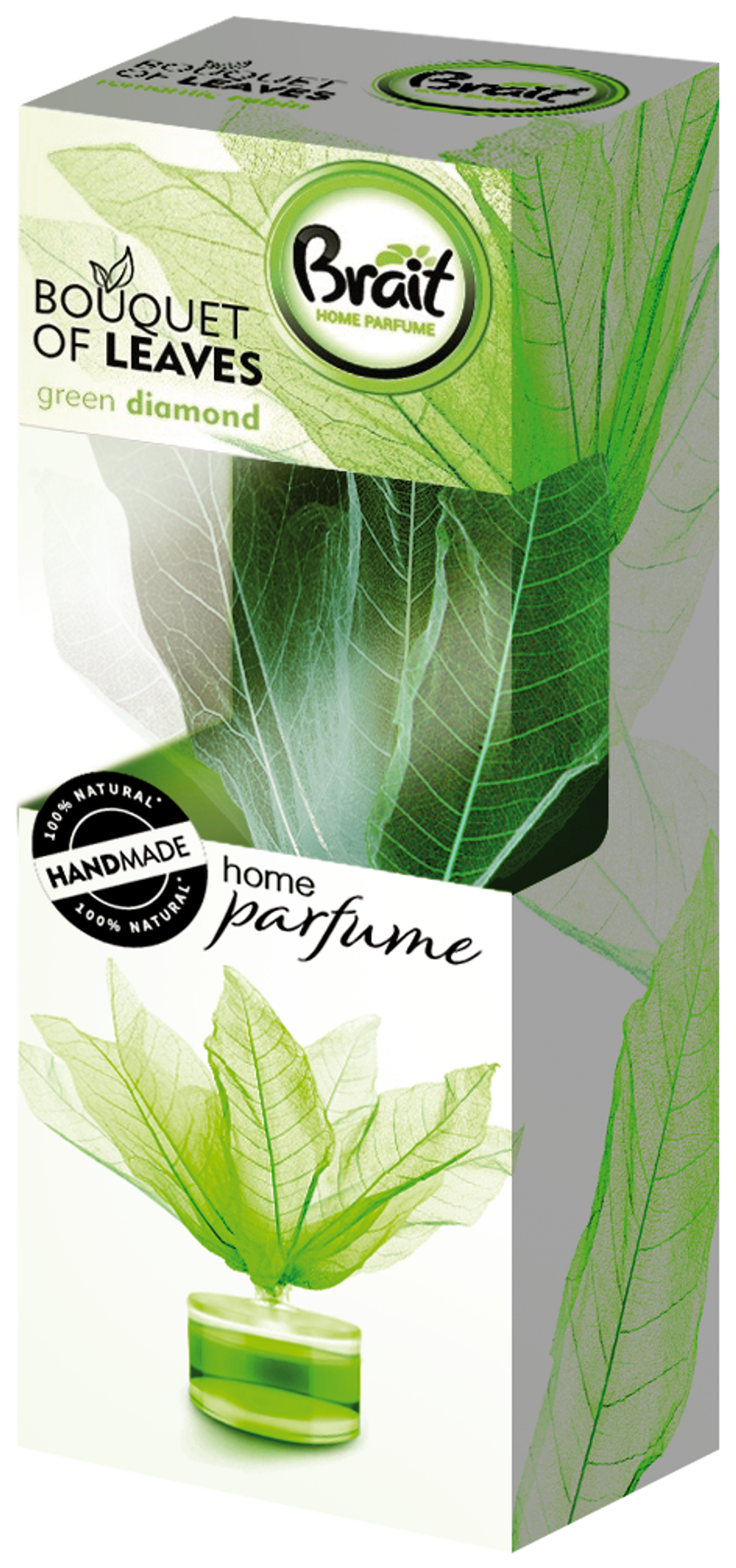 ДЕКОРАТИВНЫЙ ОСВЕЖИТЕЛЬ ВОЗДУХА BRAIT GREEN DIAMOND 50 МЛ 7228