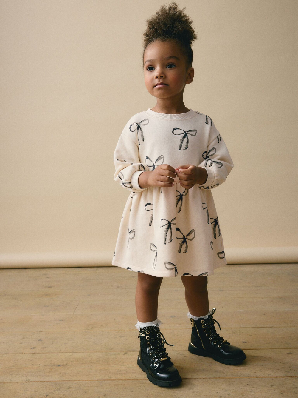 Платье для девочки Next B39-179, Молочный