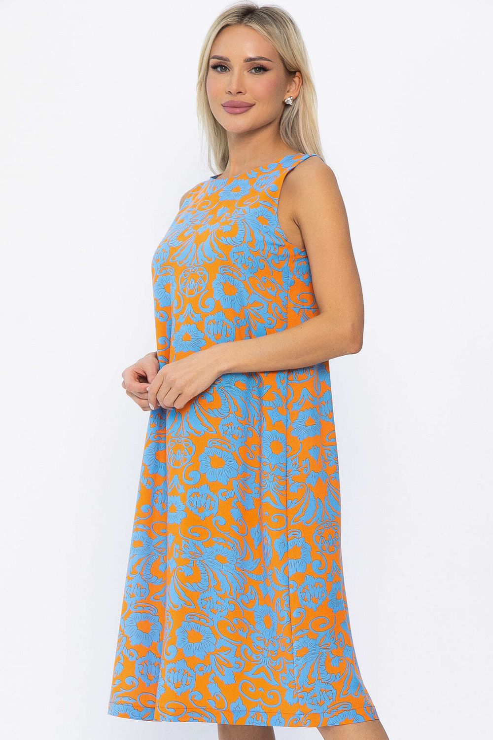 Платье Люси (оранжевое) П13857-25М LT Collection