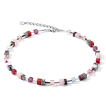 Колье Coeur de Lion Red-Purple 4905/10-0308 цвет мульти, фиолетовый, красный, прозрачный