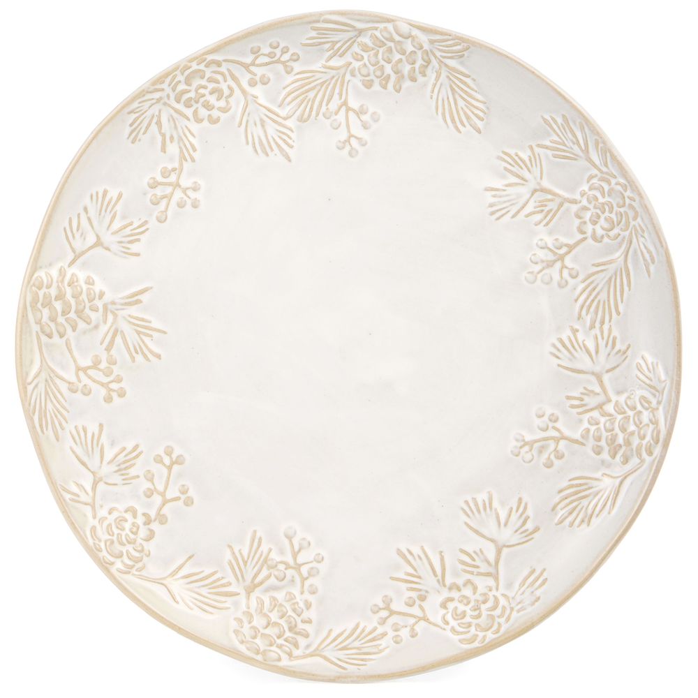 НАБОР ТАРЕЛОК ОБЕДЕННЫХ КОЛЛЕКЦИЯ "PINE CONES", 2 ШТ. / 25*25*2,3 СМ