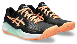 Женские кроссовки для Падел Asics Gel-Challenger 14 Padel - black/bright sunstone