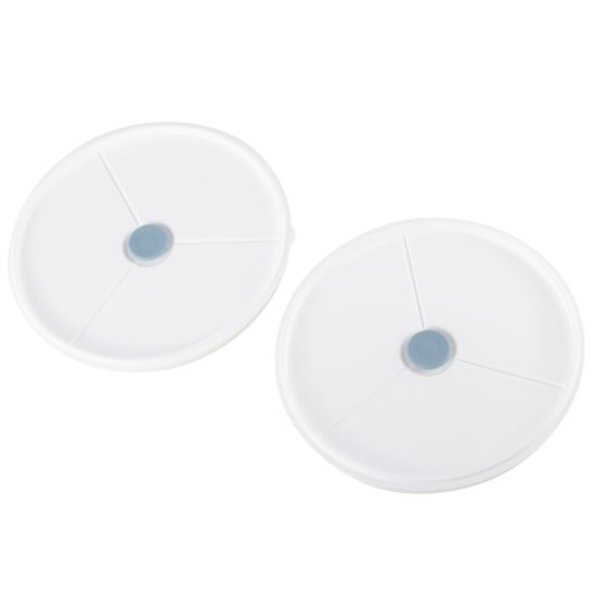 Ланч бокс двойной 1700 мл. Kamille KM 2136 пластик, нержавеющая сталь