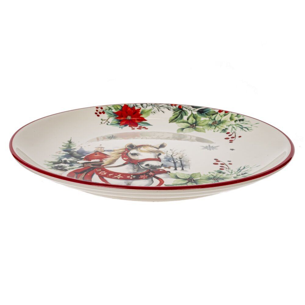 GAEM Тарелка "Лошадь", L21 W21 H2 см