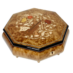 Шкатулка для ювелирных украшений музыкальная, арт. AW-02-064 от Artwood, Италия