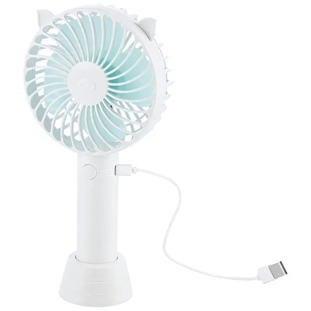 Вентилятор Energy EN-0610 USB (настольный, аккумулятор) розовый