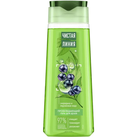 Гель д/душа Чистая линия 250мл Пробуждающий