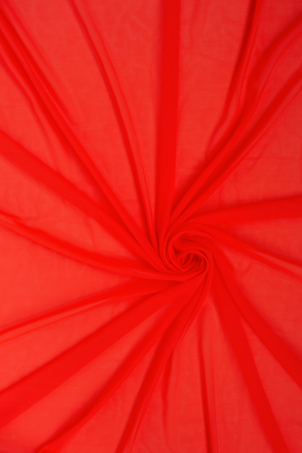 Сетка эластичная оранжевая неоновая отрезом 75х50 см