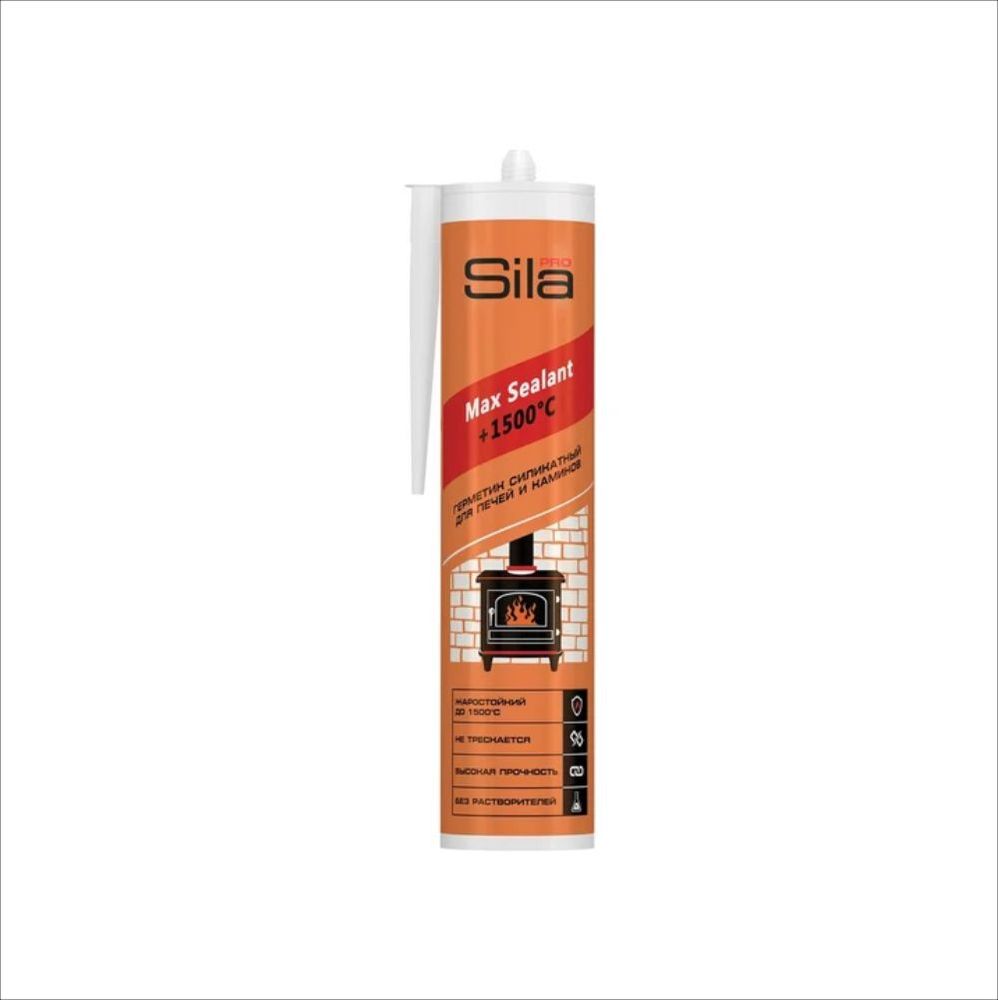 Sila Pro Max Sealant 1500 Герметик термостойкий  для печей 280мл +5С