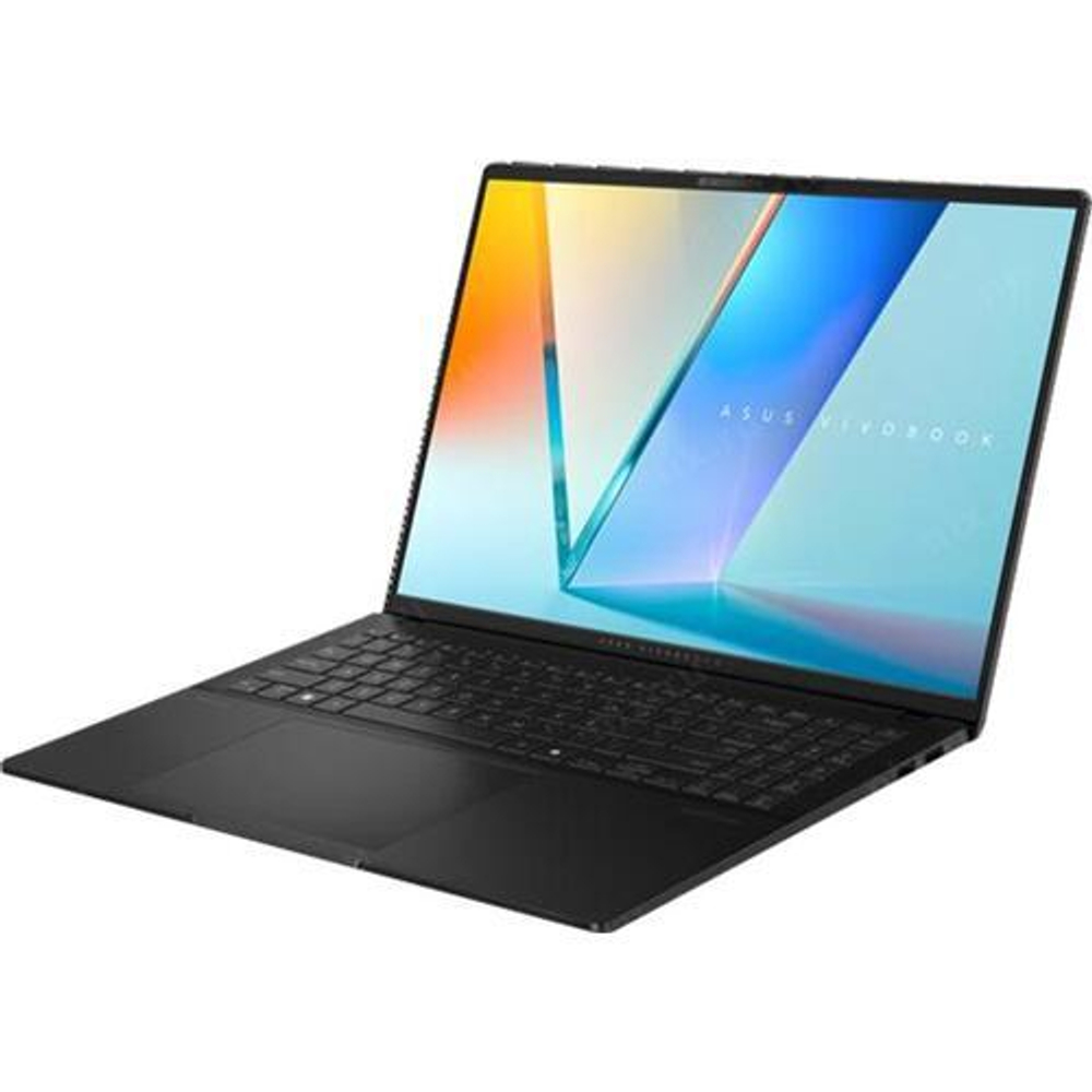 Ноутбук ASUS Vivobook S 16 OLED M5606WA-MX047, 16" (3200x2000) OLED 120 Гц/AMD Ryzen AI 9 HX 365/24 ГБ LPDDR5X/1024 ГБ SSD/AMD Radeon Graphics/Без системы, Черный (90NB14B2-M007J0)