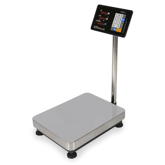 Торговые напольные весы M-ER 333 ACP "TRADER" с расч. стоимости LED