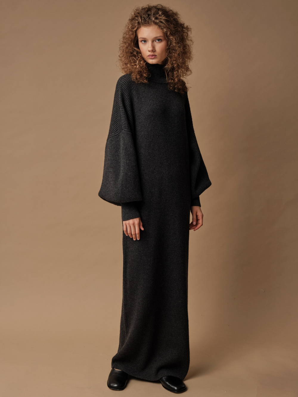 D0341-8101 Платье dbr, антрацит