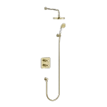 Душевая система Burlington Guild GUSHOWERPACKSQ3G золото
