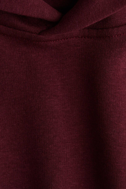 H&M Толстовка с капюшоном, малиновый