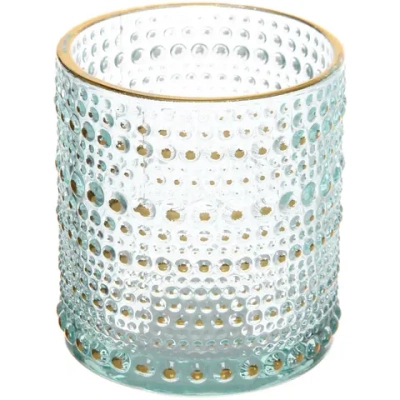 Подсвечник «Хрустальный блеск» 7*7,8 см, Голубой