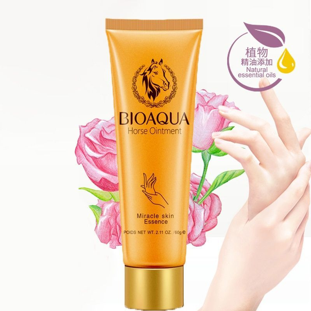 Крем для рук BioAqua Horse Ointment с лошадиным маслом 60 г