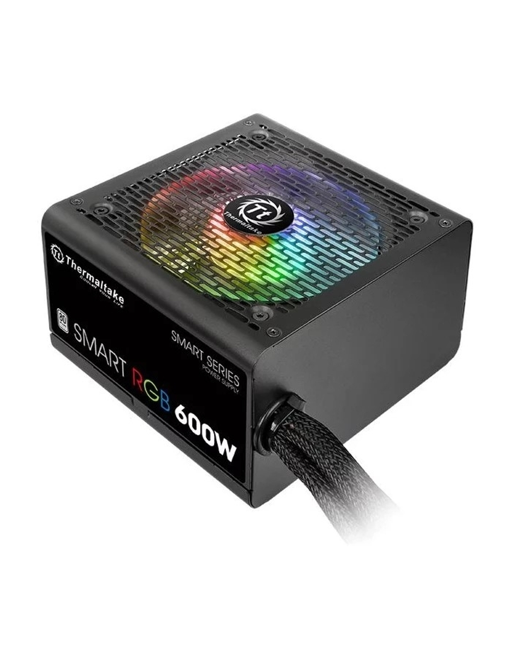 Блок питания Thermaltake Smart  RGB  [PS-SPR-0600NHSAWE-1]  600W / APFC / 80+