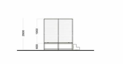 Батутная арена «Спорт» 5×2,44×2,8 м