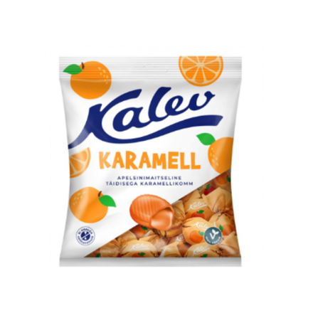 Kalev карамель с апельсиновым вкусом 120г