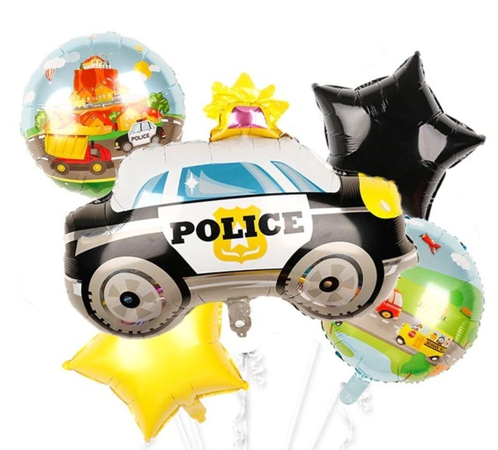 Шар (29"/74 см) Фигура, Полицейская машина