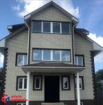 Фасадная панель Альта Профиль Клинкерный кирпич Белый 1130*420мм 0,48м2