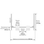 Четырёхстоечный подъёмник Launch TLT-455W (с траверсой)