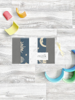 Набор платочков-слюнявчиков Mjölk Солнце и Луна NEW