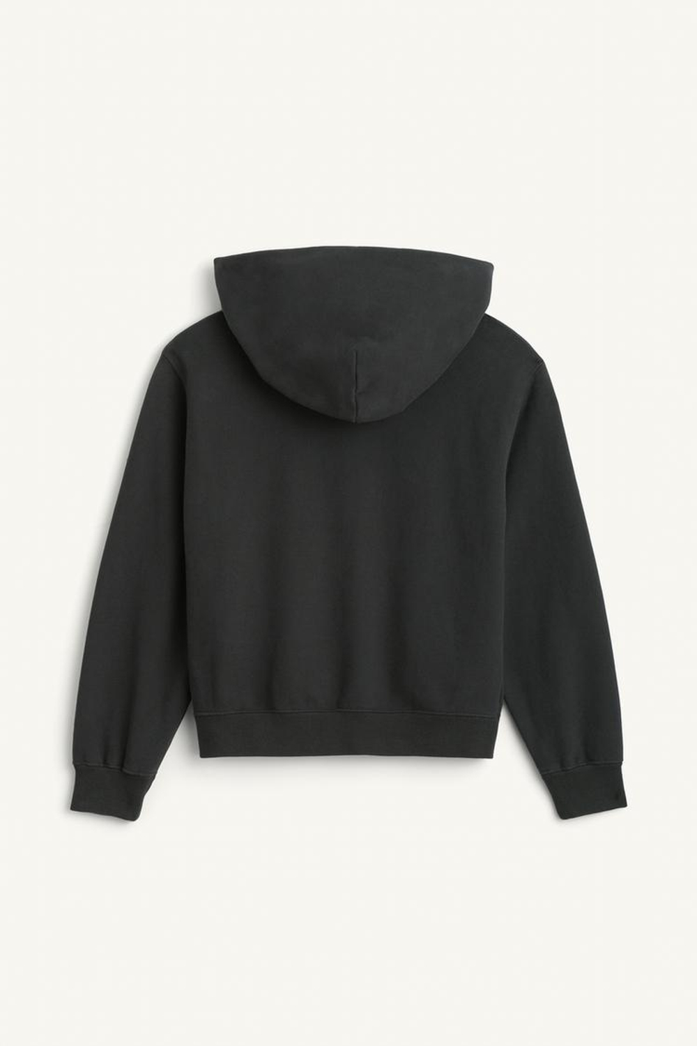 ZARA ТОЛСТОВКА С КАПЮШОНОМ, ЧЕРНЫЙ