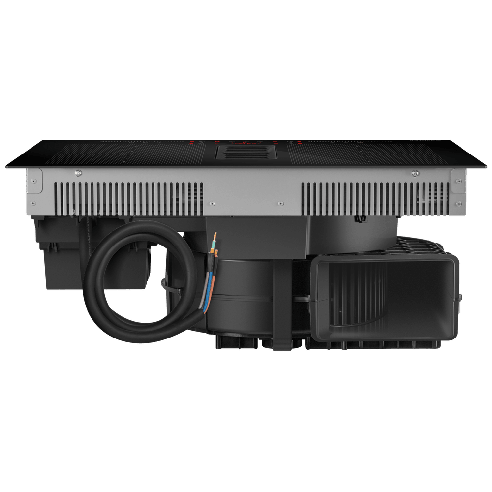 Индукционная варочная панель с интегрированной вытяжкой и Flex Zone MAUNFELD MIHC604SF2BK