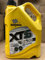 Масло моторное  синтетическое BARDAHL  5W30  XTS  SL/CF  5л, Бельгия