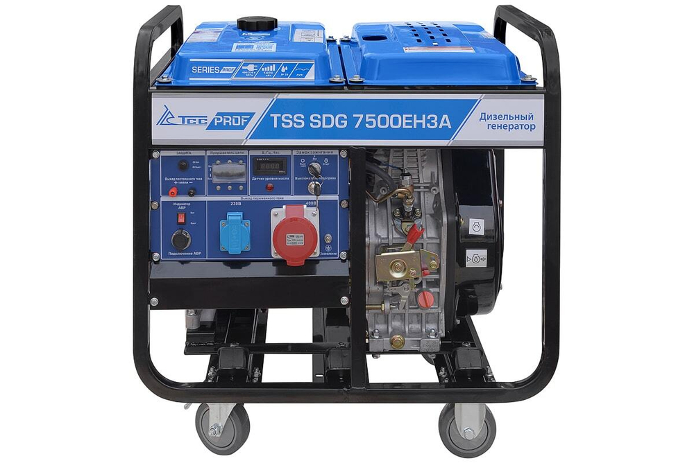 Дизельный генератор TSS SDG 7500EH3A